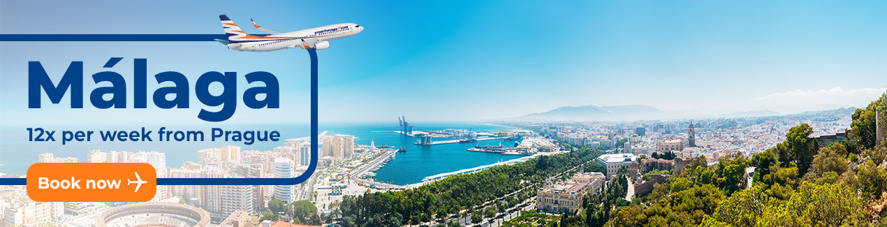 Flight tickets Prague - Málaga Flight tickets Prague - Málaga