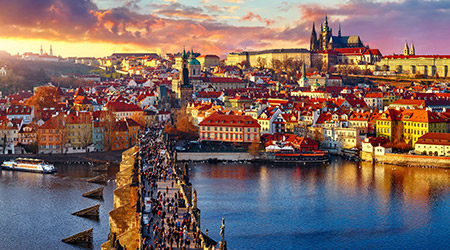 Flight tickets Brussels Prague