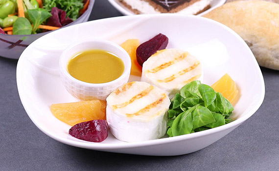 Grilovaný kozí sýr